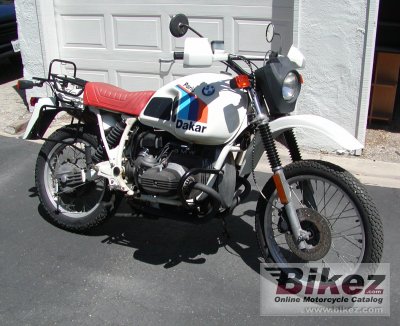 1984 BMW R 80 G-S Paris-Dakar photo